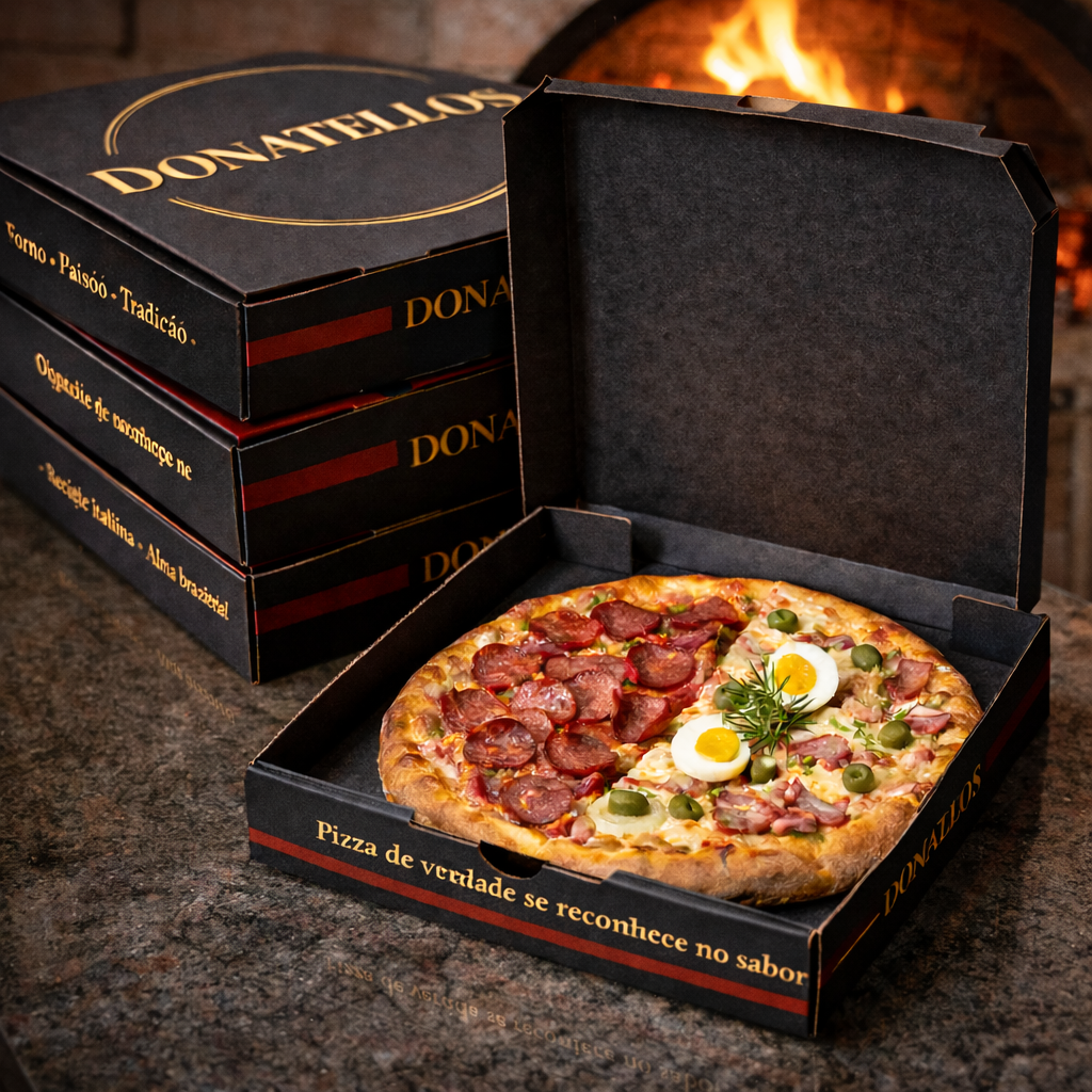 Caixa de pizza La Bella